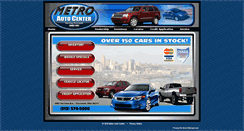 Desktop Screenshot of metroautocenteronline.com